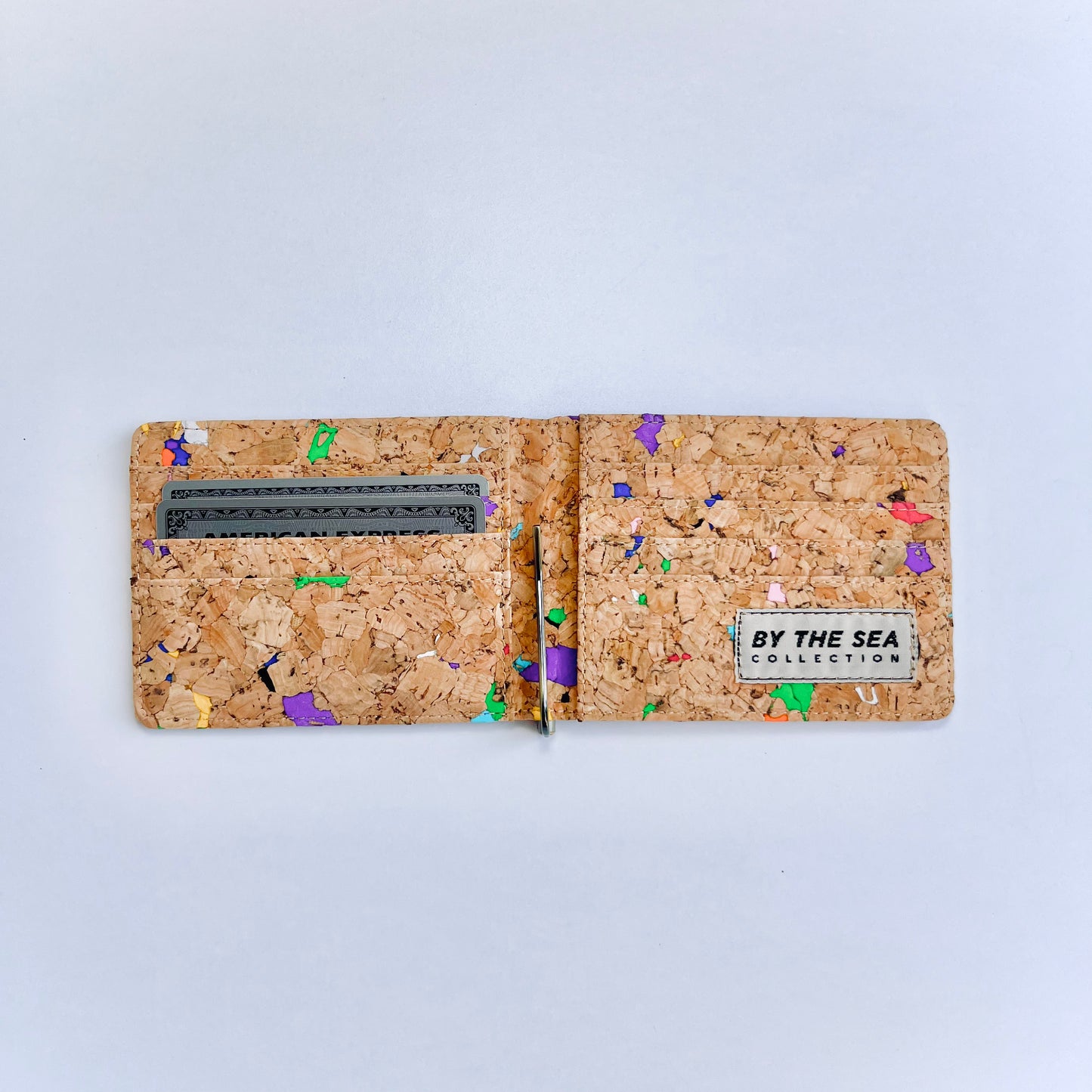 Matt Money Clip Wallet in Vivid - By The Sea Collection