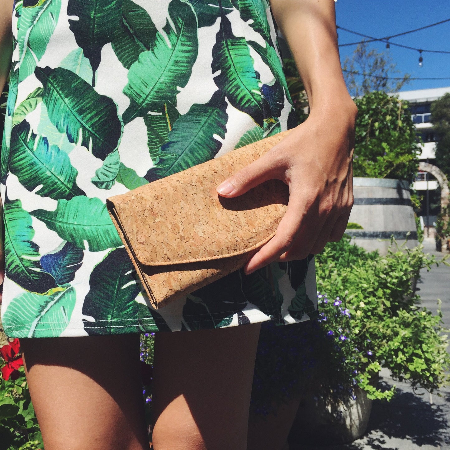 Emma Long Cork Wallet in Classic - By The Sea Collection