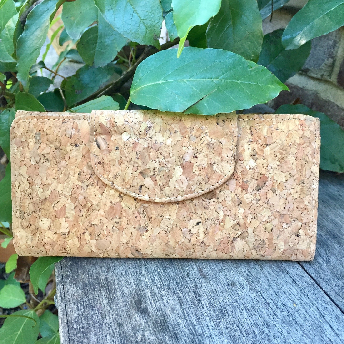 Fara Long Cork Wallet in Classic - By The Sea Collection