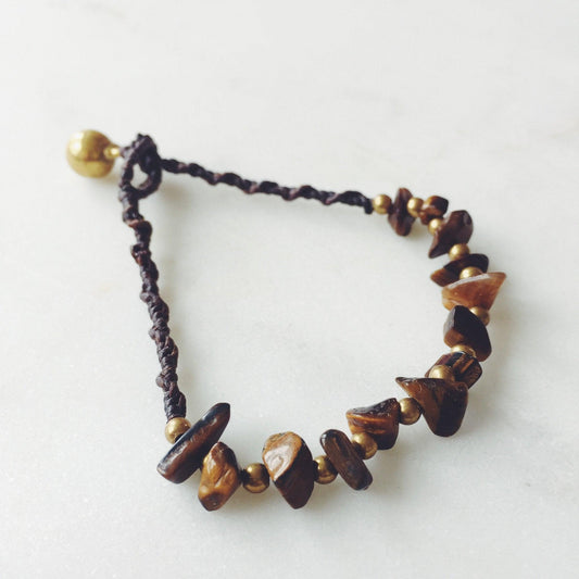 Tiger Eye Bohemian Bracelet - By The Sea Collection