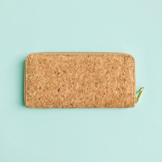 By The Sea Collection, Iggy, women’s vegan cork leather wallet