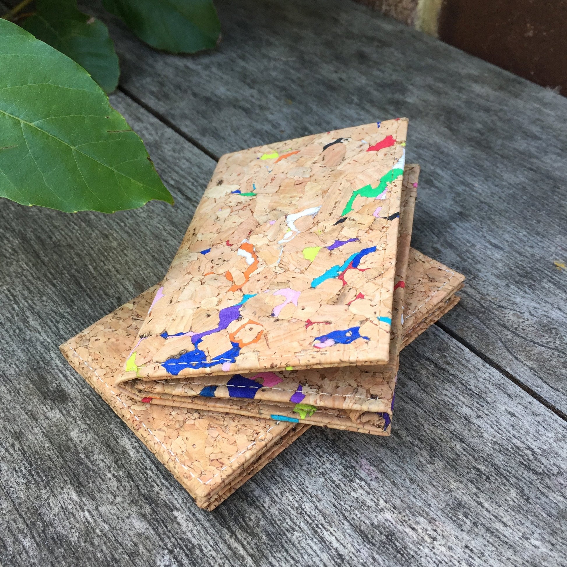 Kevin Bi-Fold Cork Card Holder in Classic No - By The Sea Collection