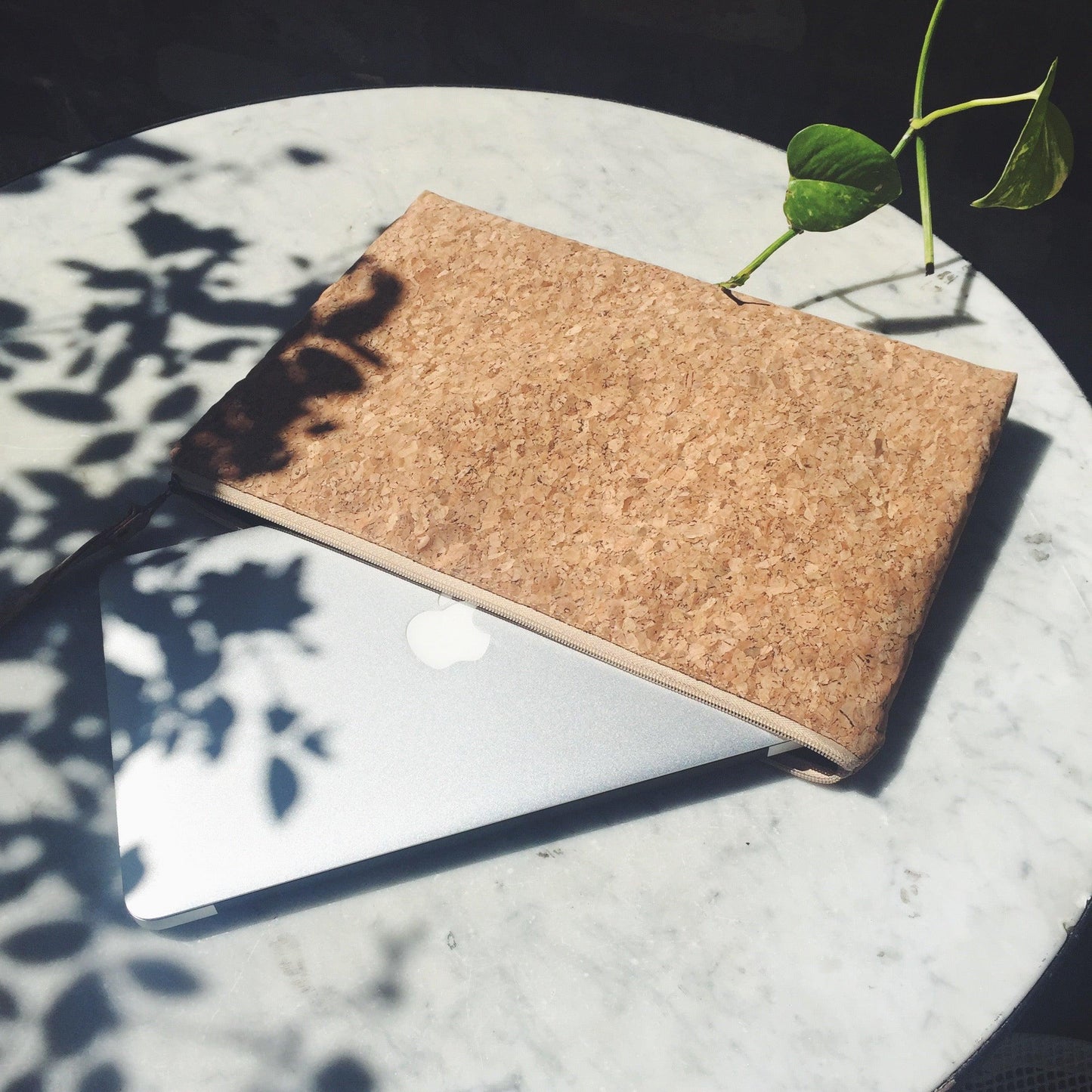 Annie 13" - 14" Cork Laptop Case in Classic - By The Sea Collection