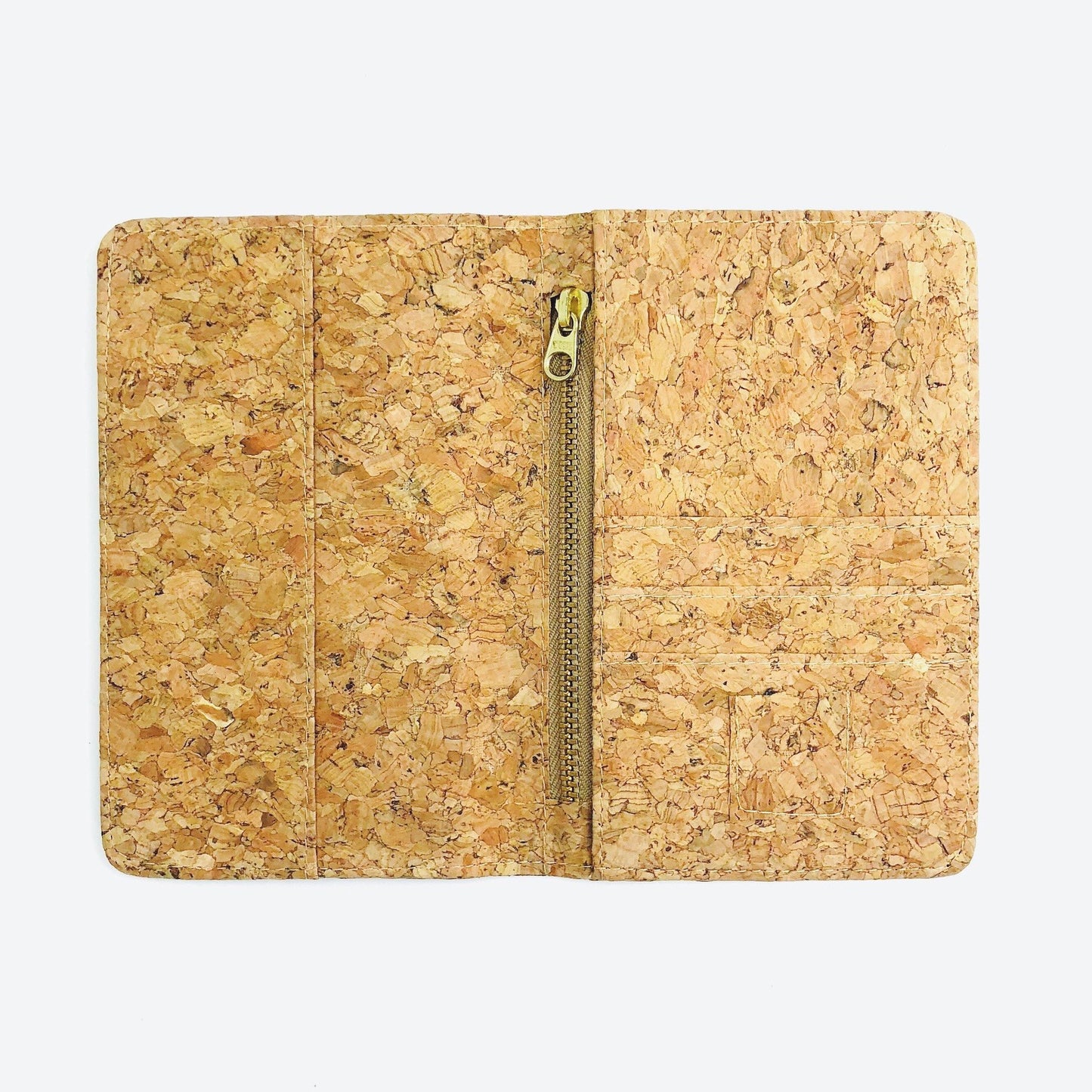 Fifi Cork Zip Passport Holder in Classic - By The Sea Collection