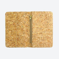 Fifi Cork Zip Passport Holder in Classic