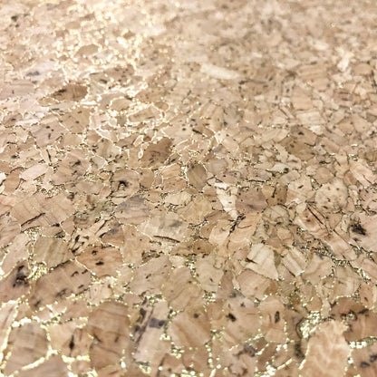 Cork Fabric in Gold - By The Sea Collection