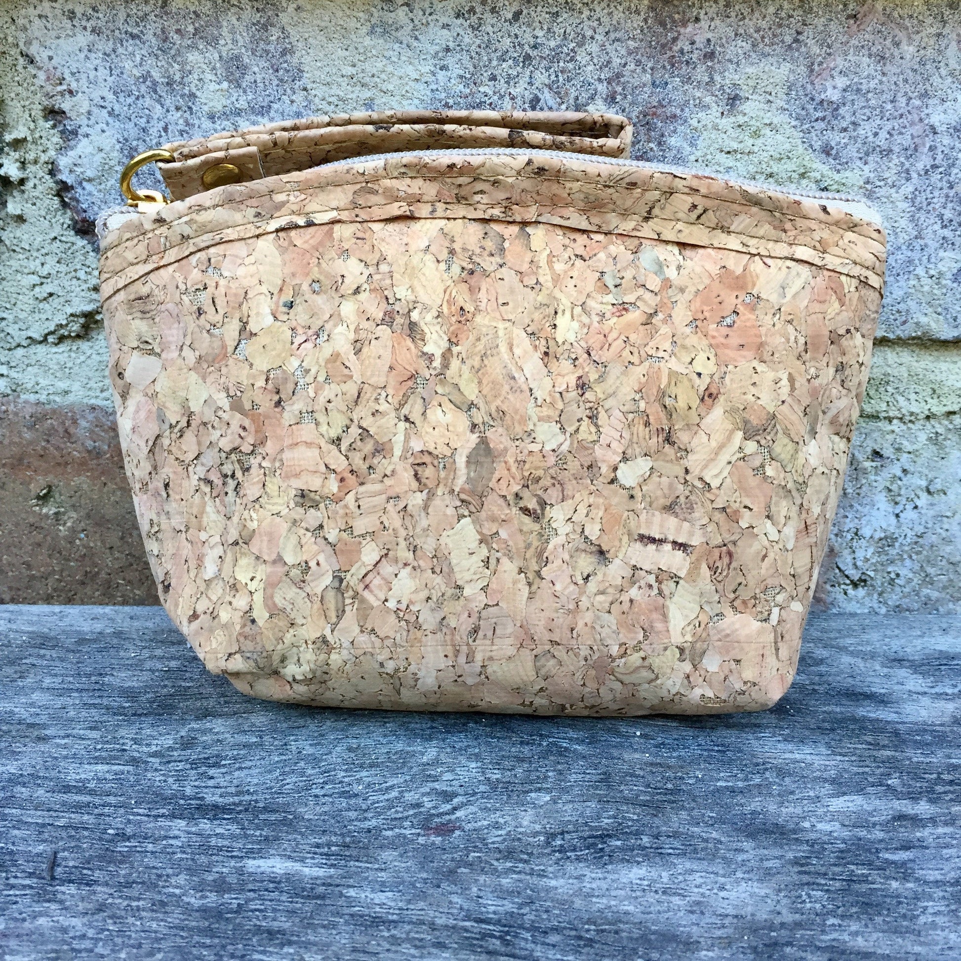 Gigi Large Cork Coin Pouch in Classic - By The Sea Collection