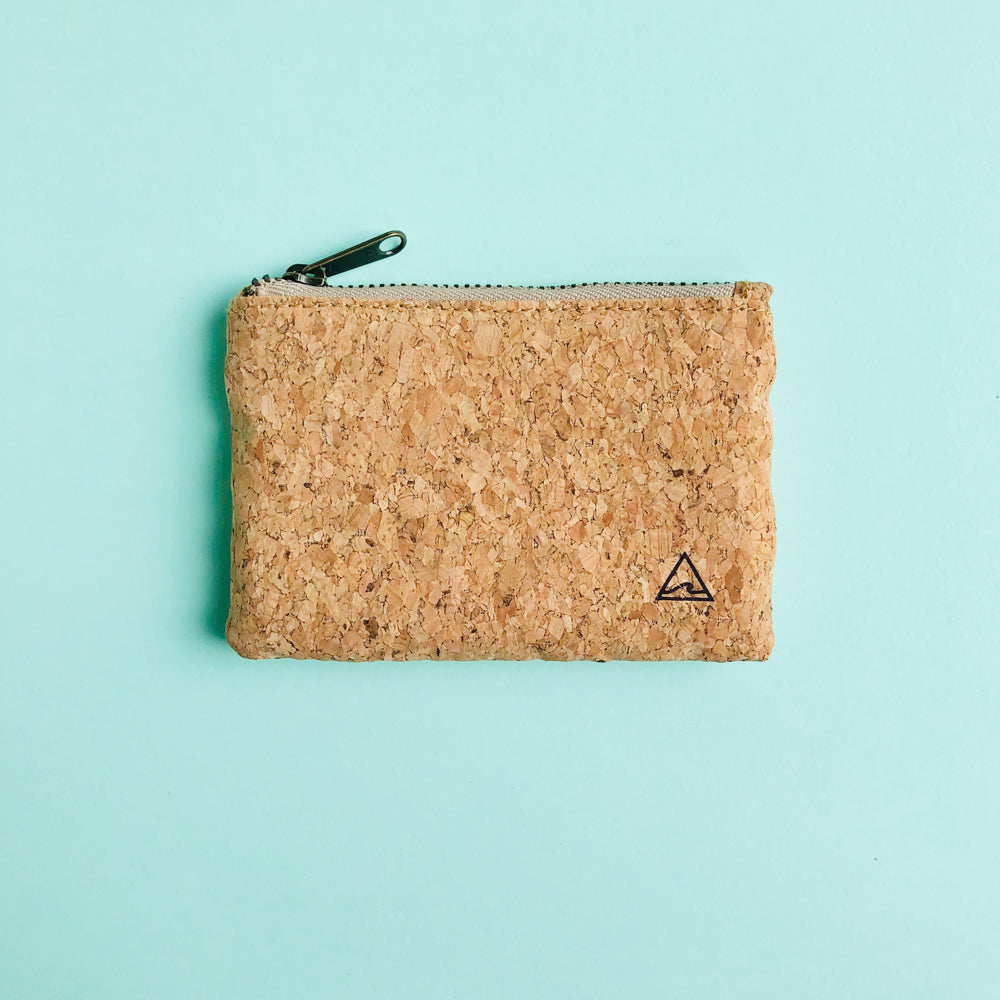 By The Sea Collection, Gigi, vegan cork leather coin pouch