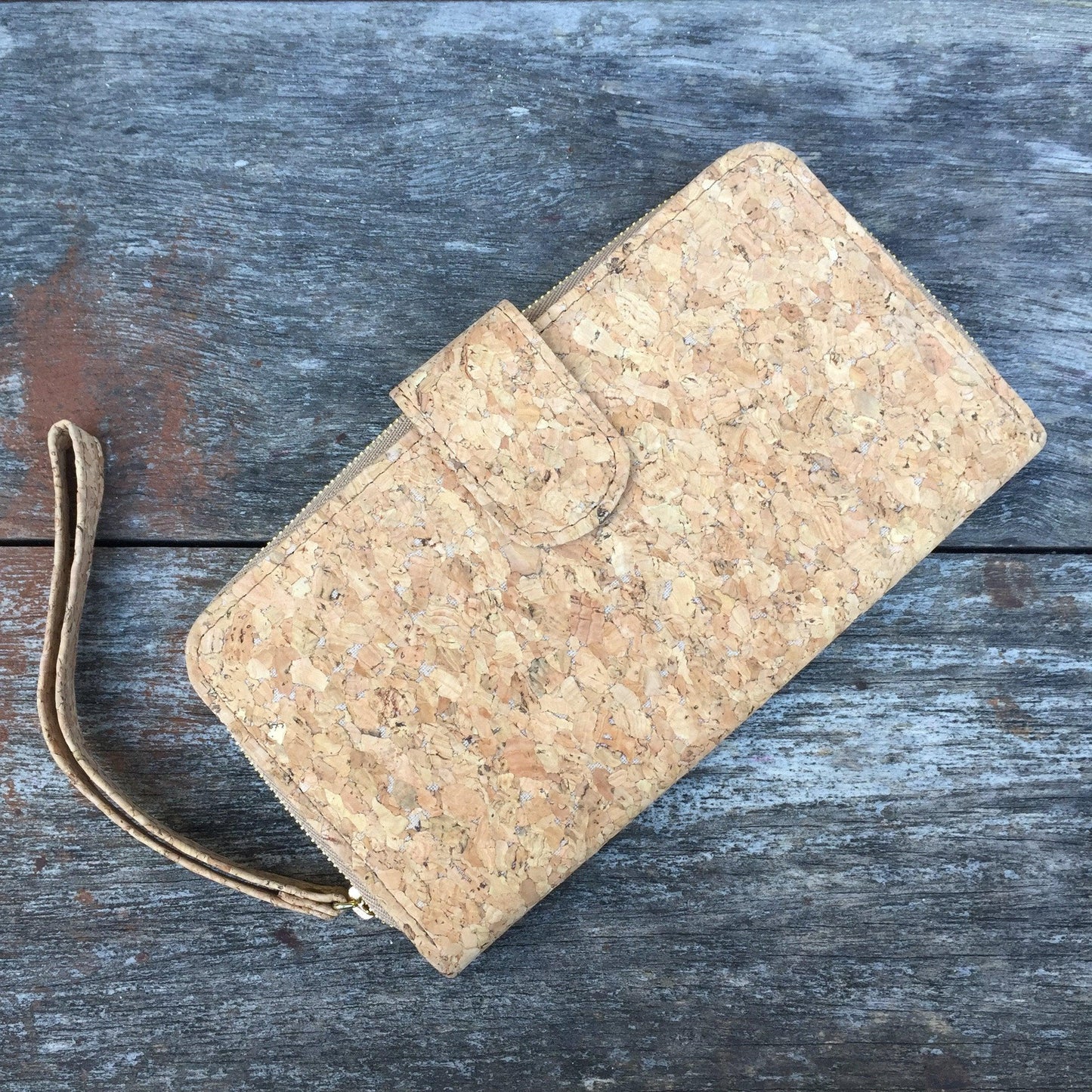 Izzy Long Cork Wallet in Classic - By The Sea Collection