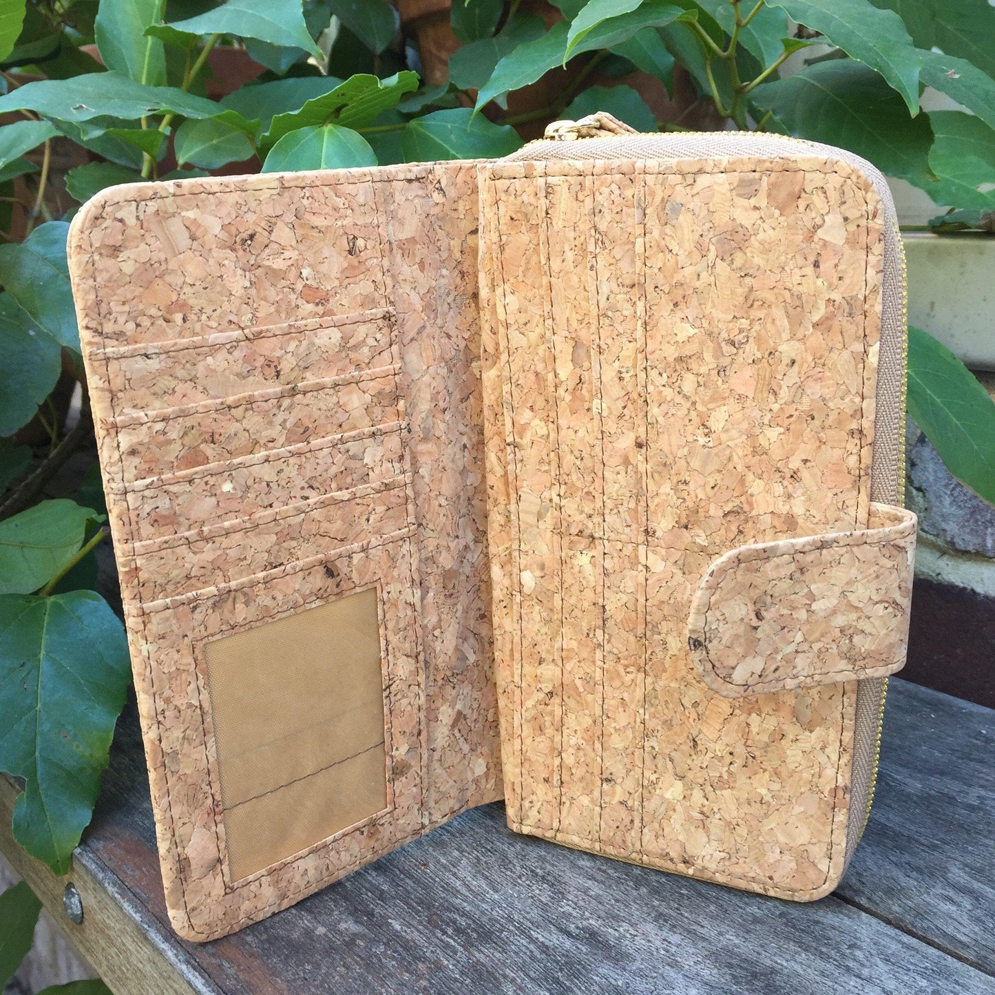 Izzy Long Cork Wallet in Classic - By The Sea Collection