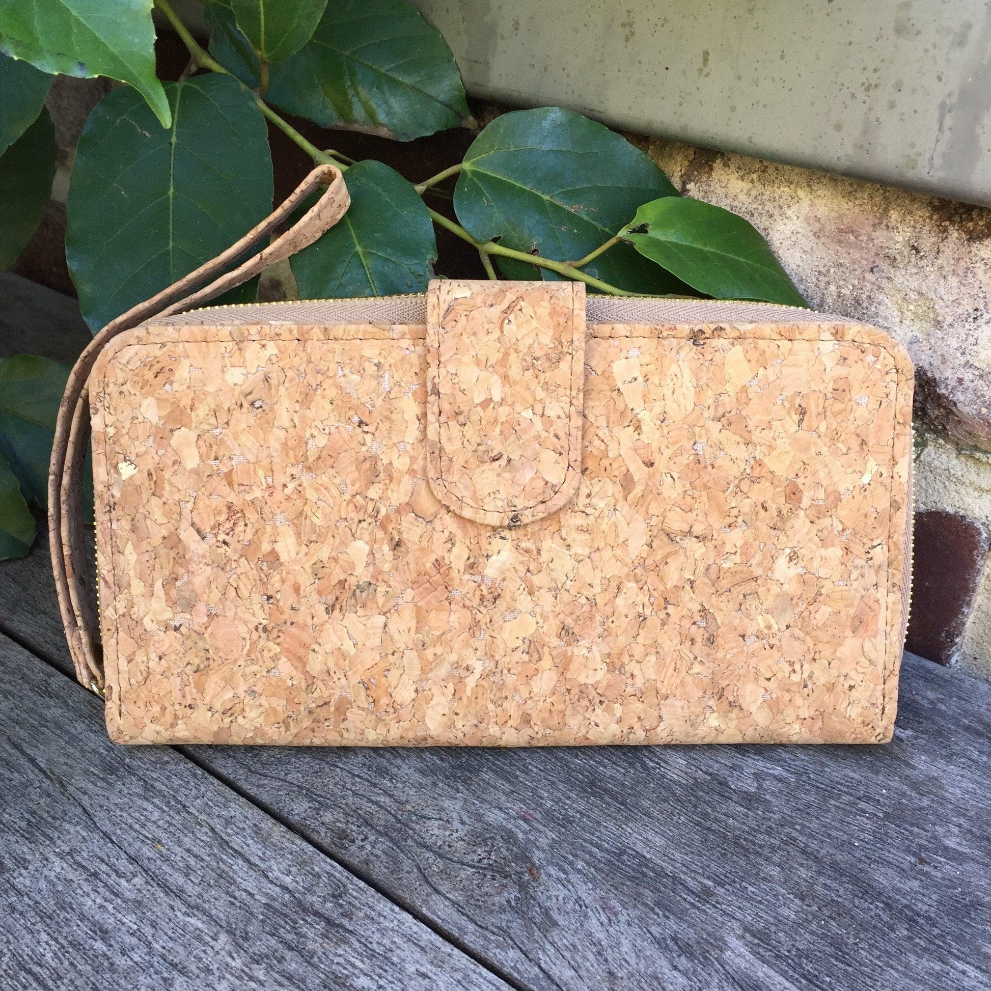 Izzy Long Cork Wallet in Classic - By The Sea Collection