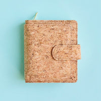 By The Sea Collection, Kayla, classic vegan cork leather wallet