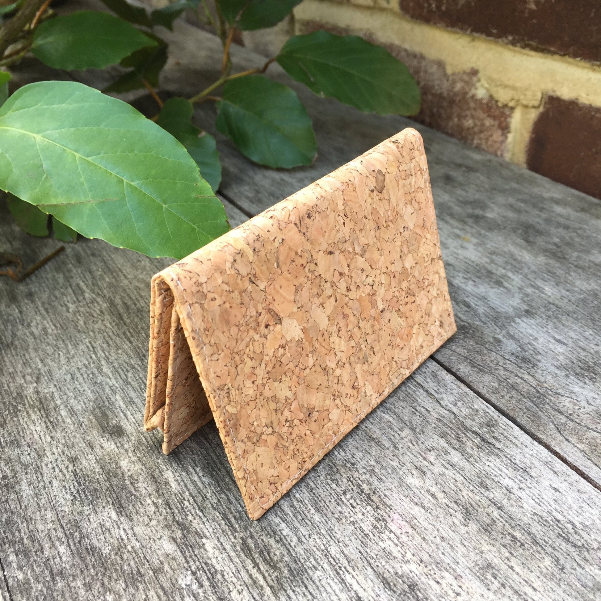 Kevin Bi-Fold Cork Card Holder in Classic No - By The Sea Collection