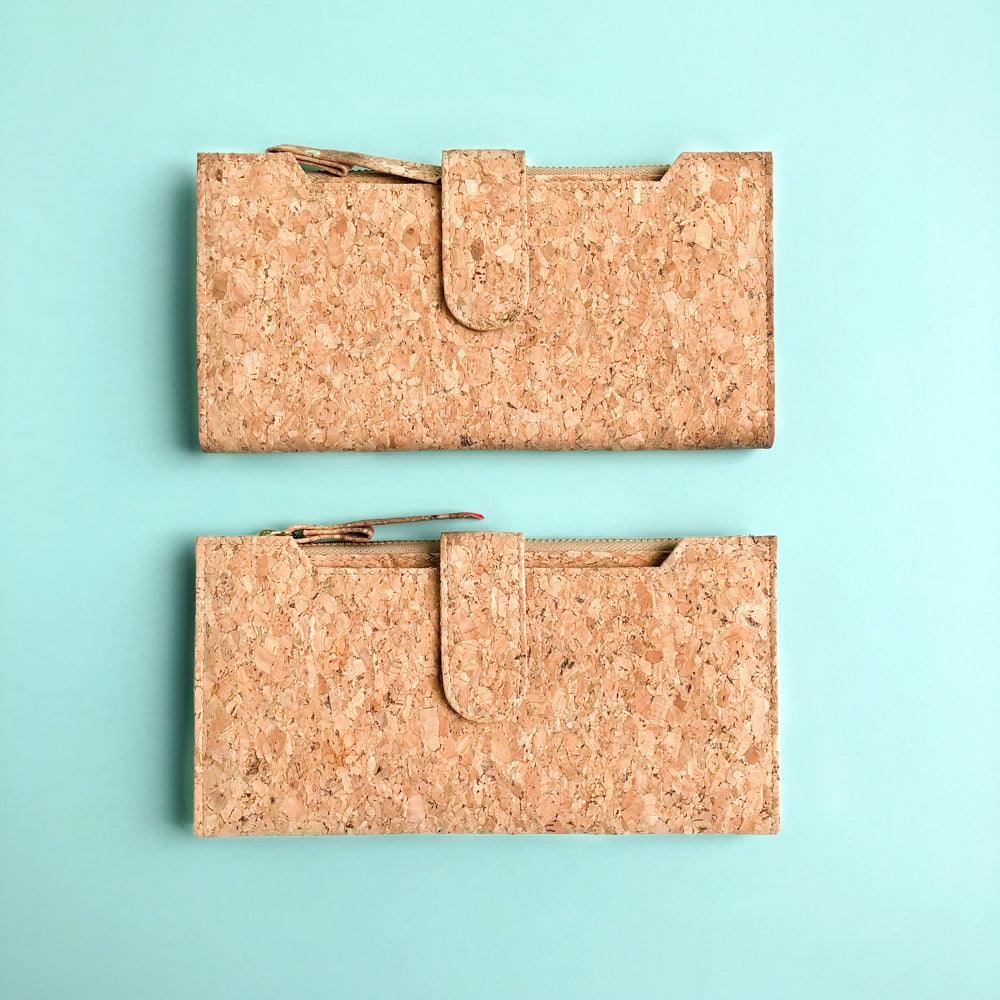 Lizzie Long Cork Wallet in Classic - By The Sea Collection