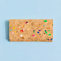 By The Sea Collection, Lola, colourful women's vegan cork leather wallet