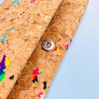 Colourful Women's Vegan Cork Leather Wallet
