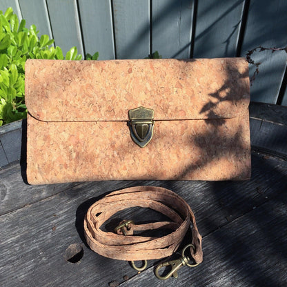 Susie Cork Clutch in Classic - By The Sea Collection