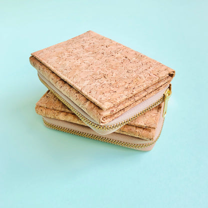 Nina Small Cork Wallet in Classic - By The Sea Collection